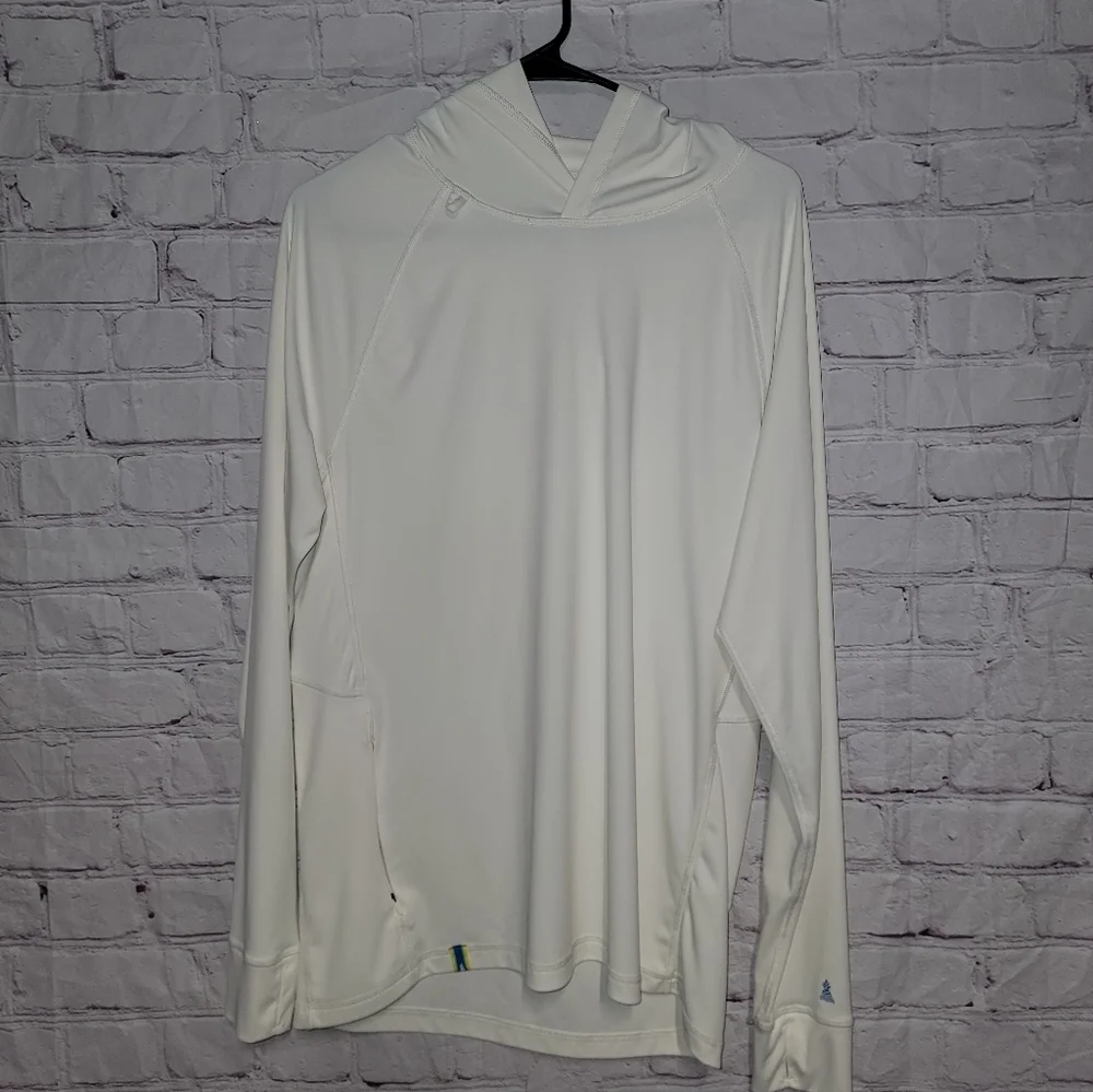 Chubbies Women's White Hooded Shirt - Picture 1 of 4